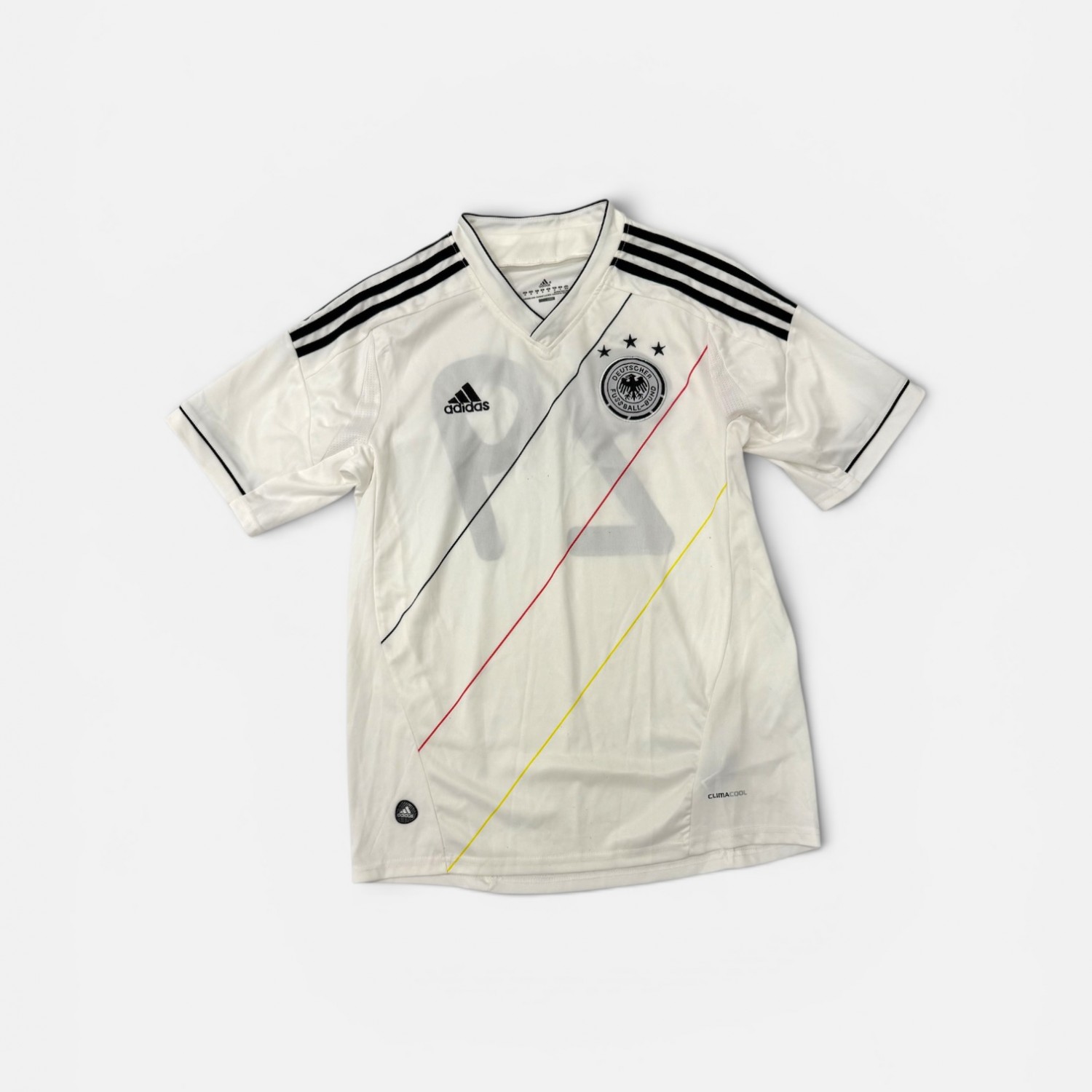 Adidas Γερμανία Νο. 29 Λευκή Ποδοσφαιρική Φανέλα